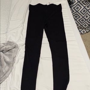 F21 black leggings